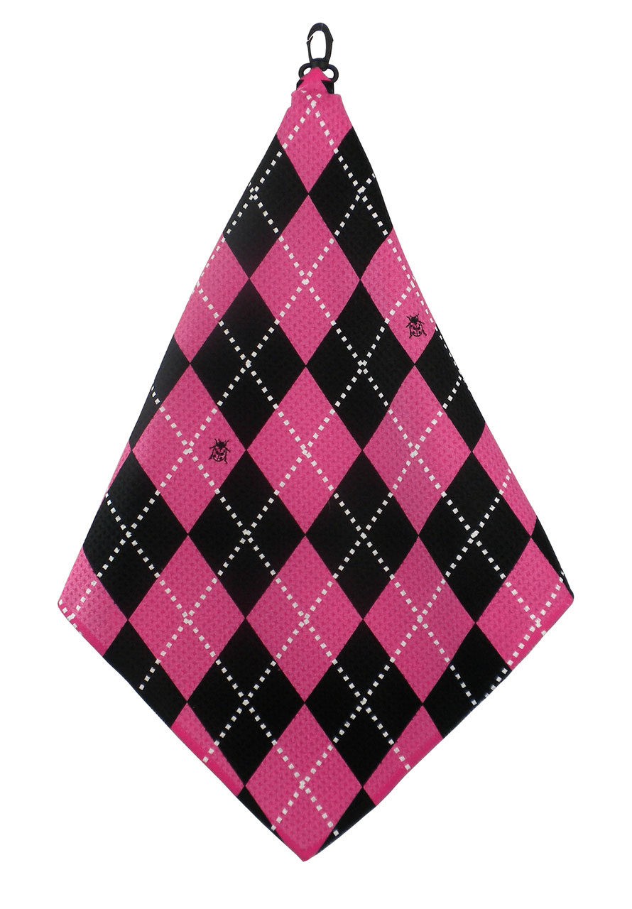 New Golf Towels by Beejos Pink Golf Tees